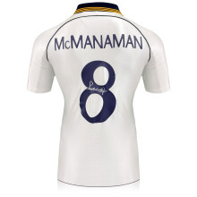 Steve McManaman Signed Real Madrid 1999-2000 Home Football Shirt