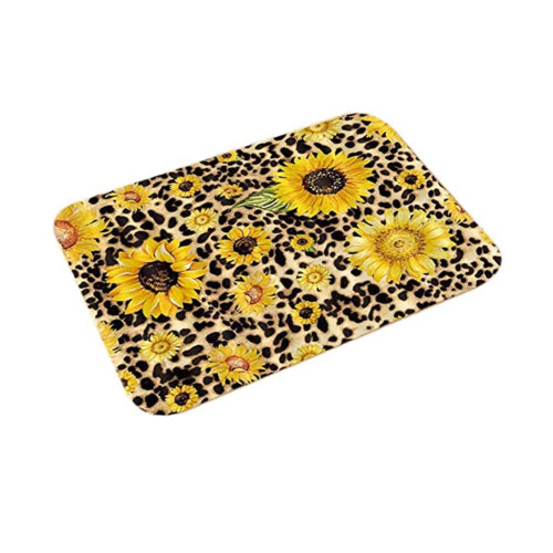 Zerbino con girasoli e api, stile rustico, 45x76 cm (18x30 pollici) 1