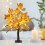 LED White Birch Christmas Tree 60cm Indoor Decor 4