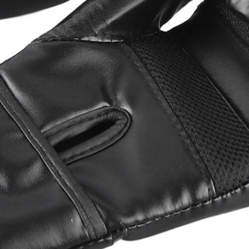 PU Boxing Gloves 8oz Black for Training and