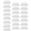 Hanging File Folder Tabs with Labels Plastic Insertable Tabs 2