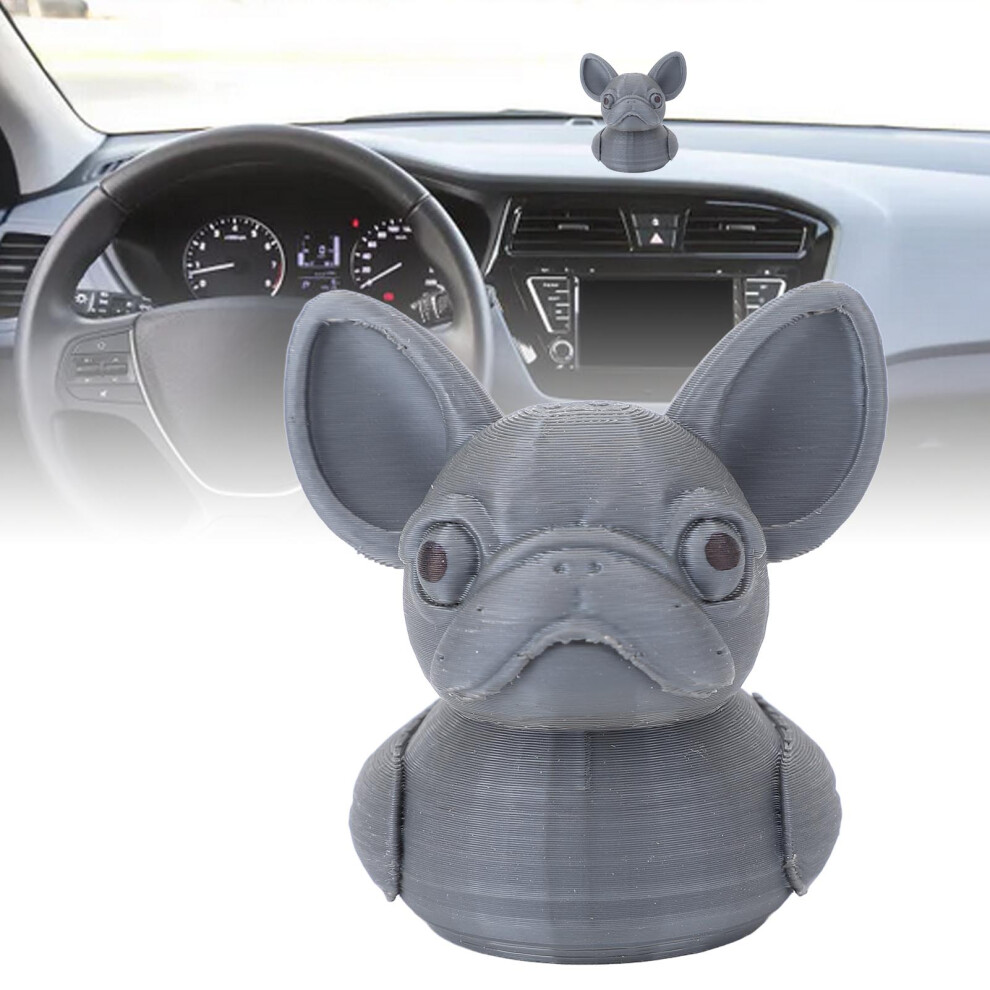 Adorable Bulldog Duck Car Dashboard Decoration