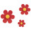 Flower Fridge Magnets 3D Strong 1 Pack 4