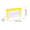 Transparent Pencil Bag PVC Large Capacity 22x12cm 2