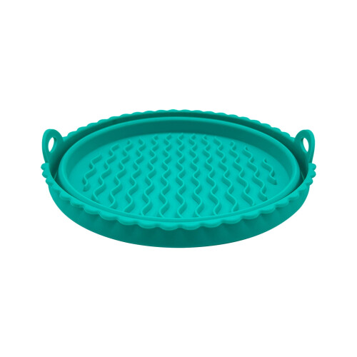 Tapis de cuisson réutilisable en silicone pour friteuse à air – 21 cm² 2