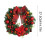 YOBOLK Christmas ornament red bow 12 pcs 4