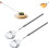 Telescoping Fork Spoon 8.7–25 inch Stainless Steel 1