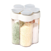 5-in-1 Leak Proof Container Set for Spices, Ideal for Outdoor Travel, Picnics, Camping, Kitchen Organization & Portable Seasoning Storage,Blue