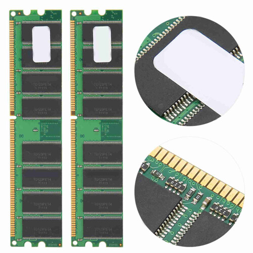 1GB DDR PC2100 226MHz 184Pin 2 Stück 1