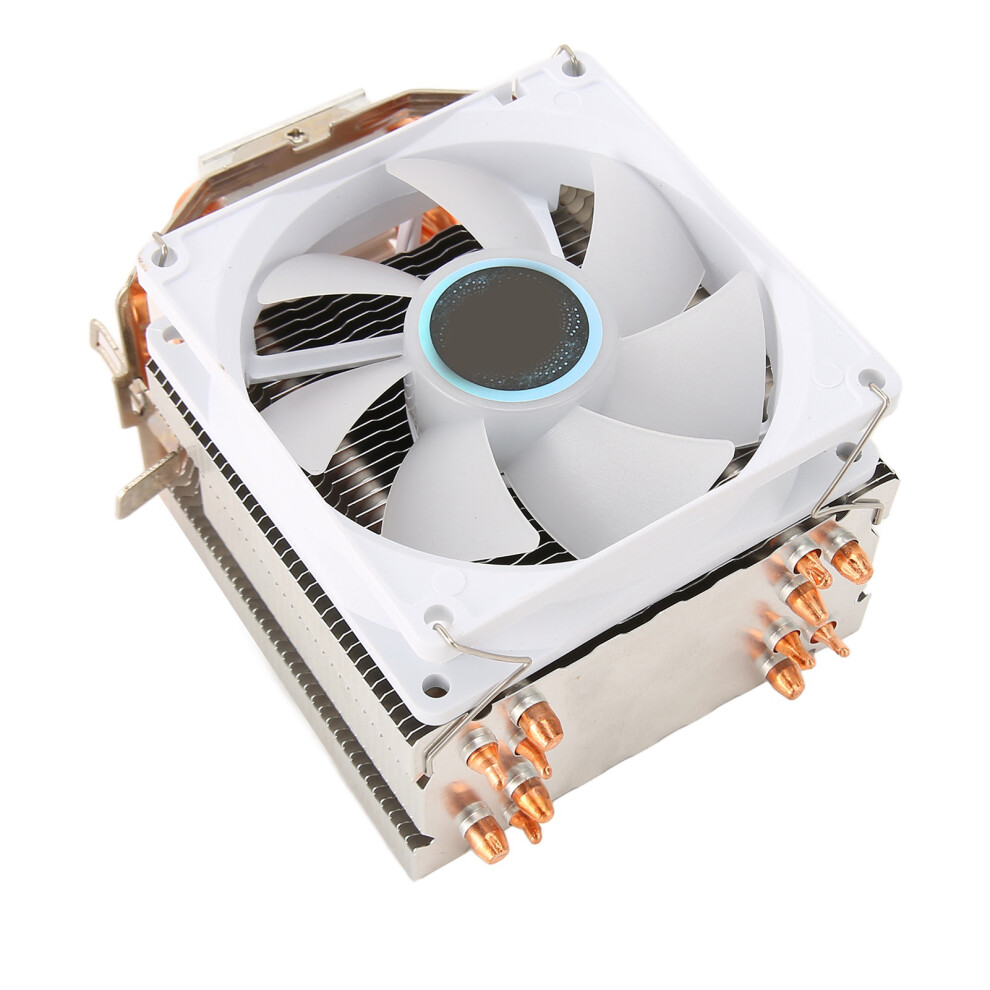 7 Blade Cpu Cooler 6 Heat Pipe 3Pin 7806371601296