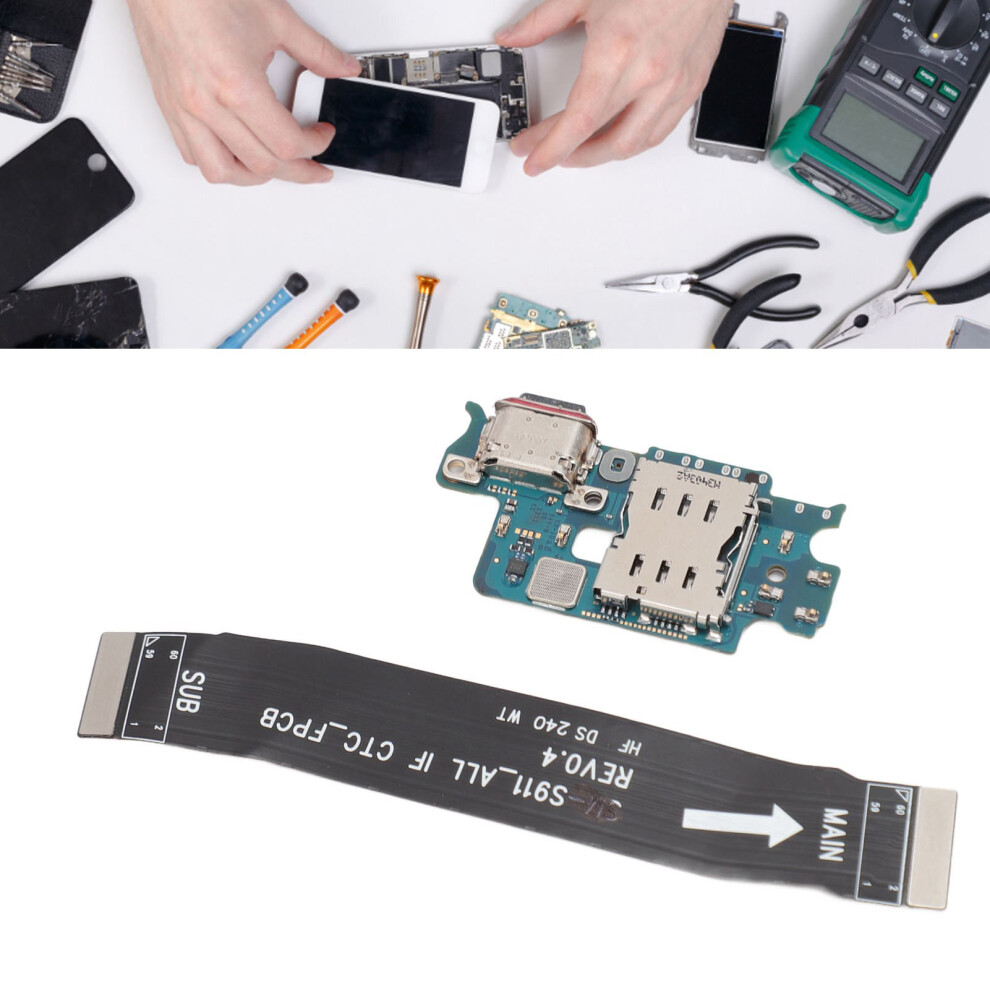 Galaxy S23 Sm S911u Charging Port Pcb Flex 7806371645191
