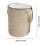 Poubelle pliable de 37 L avec couvercle 2