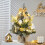 Kabnic Mini Pre-Lit Artificial Christmas Tree with White 5