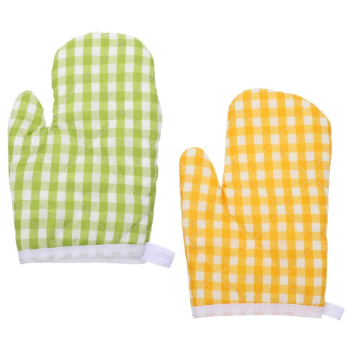 Eease Oven Mitts, Heat-Resistant, 2-Pack 2