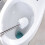 Jacenvly toilet bowl brush and holder set compact 1 pack 5