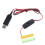 USB-zu-3V-LR03-Dummy-Batterie-Eliminatorkabel mit Schalter 1