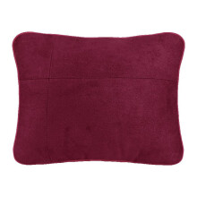 Car Lumbar Pillow Waist Support Cushion, Suede Fabric Backrest Pillow, Lumbar Pillows Neck Mat for Vehicle, Comfortable Sleeping Pillow 27x23x10cm
