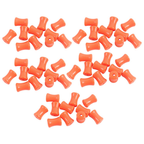 30Pcs Colorful Bamboo Shape Bead For Craft Projects-1six 1pack