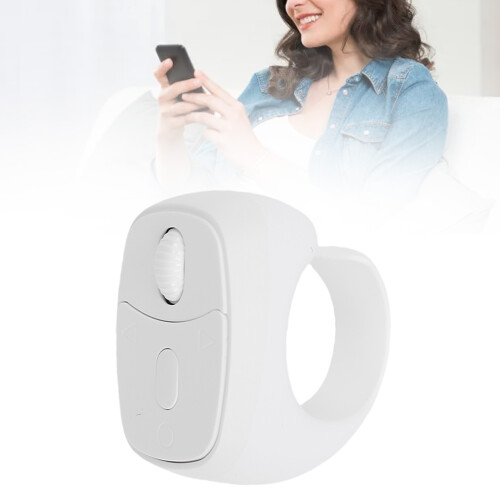Scrolling Ring 40mAh Weiß Bluetooth-Fernbedienung
