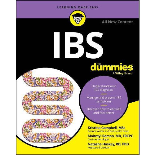 IBS For Dummies by Natasha Haskey Paperback Book