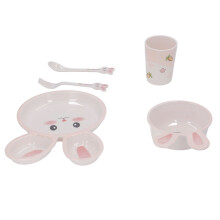 Toddler Dinner Set Cute Divided Plate