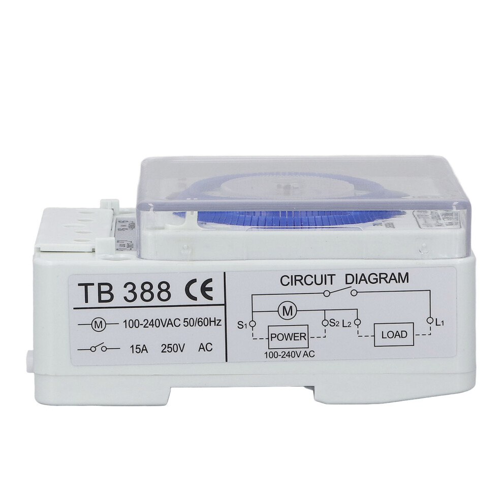 Flame Retardant Timer Switch 24H PC Housing