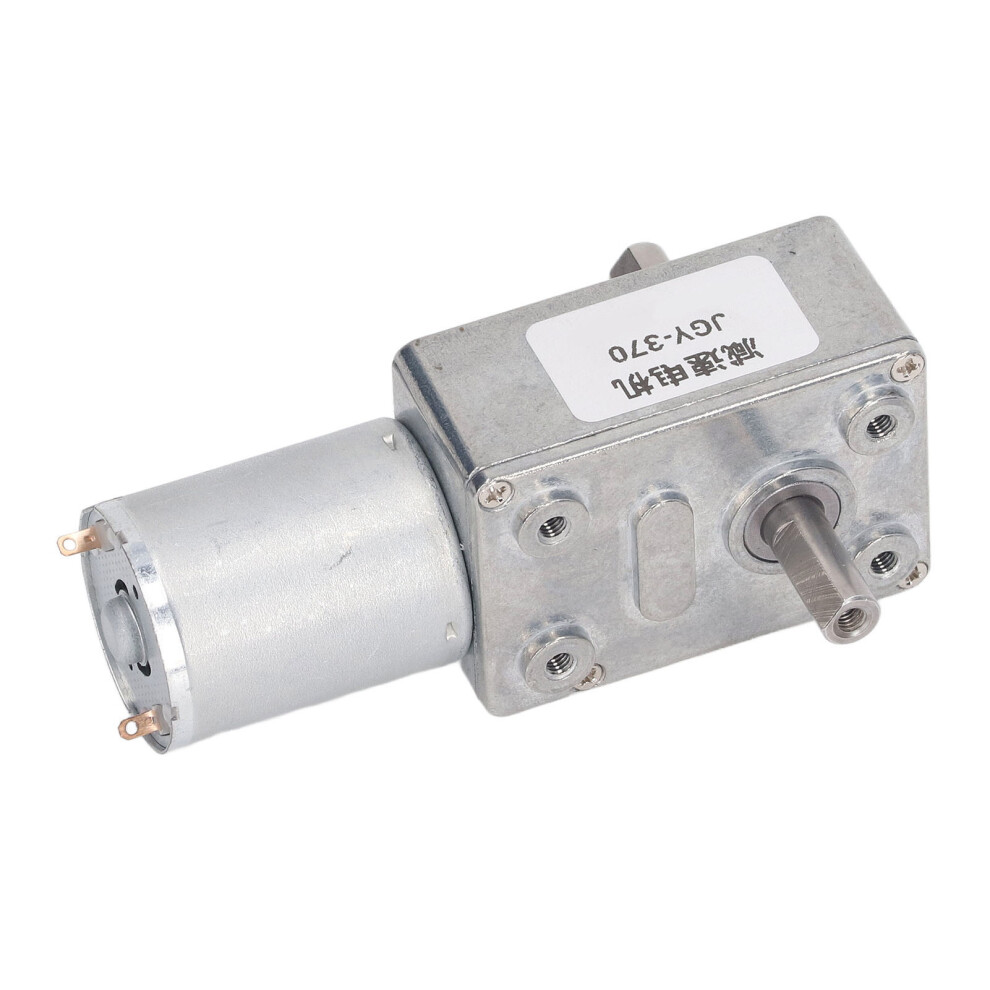 Self Locking 12V Worm Gear Motor 25kg.cm