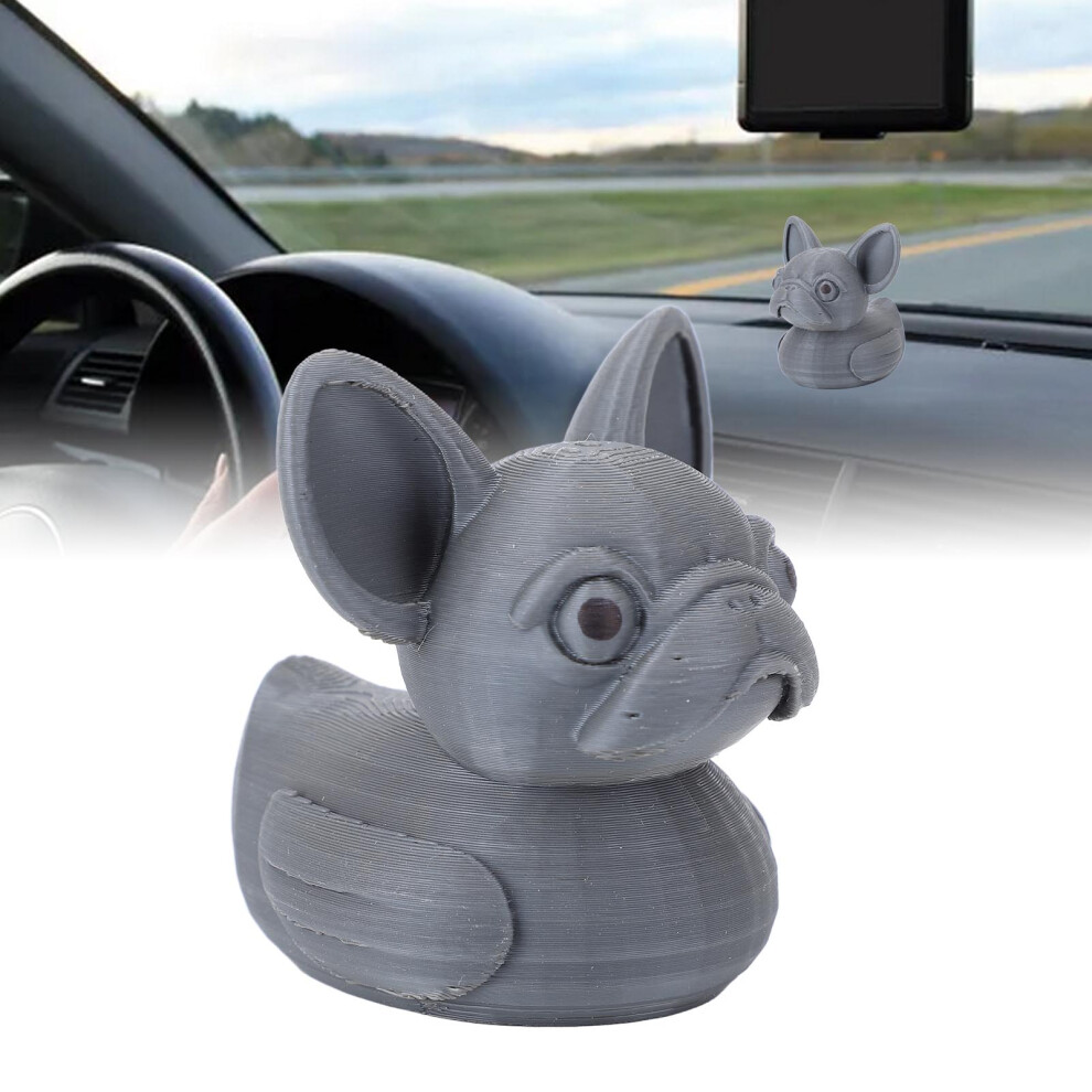 Bulldog Duck Car Accessory Cute Decorative