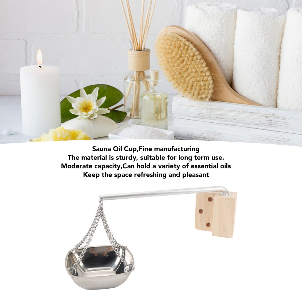 Sauna Room Aroma Bowl Steel