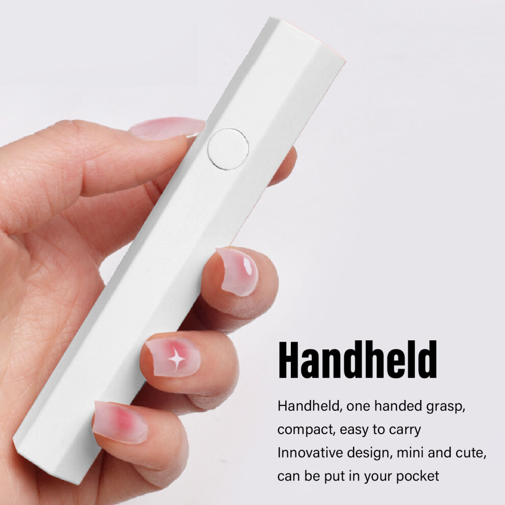 Mini LED nail dryer quick cure