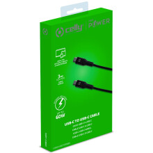 USB-PD USB-C - Cabo USB-C 60W 3m