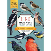 Bird Watchers Field Guide Sticker Logbook Identify 75 North American B
