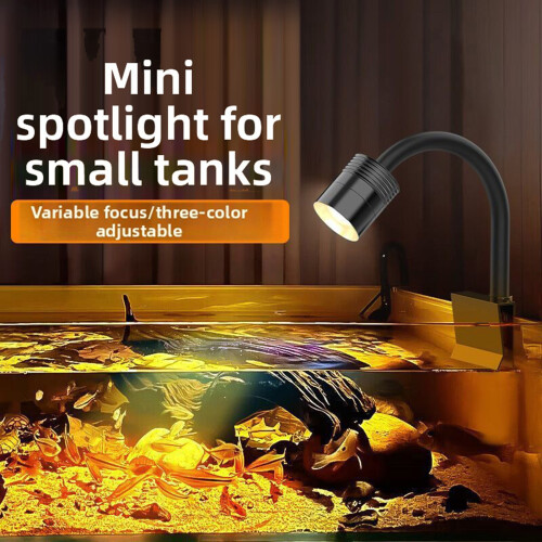 LED-Mini-Spotlight 3-Farben USB Clip-On IP65 360 2