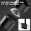 LED-Mini-Spotlight 3-Farben USB Clip-On IP65 360 8