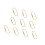 Handmade Oval Keychain Key Rings Functional Decorative-D 1