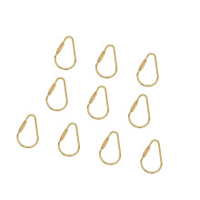 Nordic Brass Key Rings Suitable For Daily Carry Gold-E.