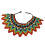Bold And Vibrant Multicolor Beaded Necklace With-Y0313 2 1