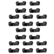 User Friendly Plastic Cable Management Clip Bundle Of 20-2