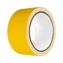 50MMX10M Gaffer Tape Easy Tear Matte Cotton Cloth Tape-Yellow