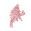Conch Shape Comfortable Hair Clip Acrylic Texture Suitable-Red 1