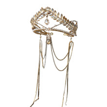 Vintage Crystal Embellished Hair Jewelry Bride-pattern 2