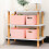 4-Piece Modular Storage Container Set - Stackable Organization Bins with Handles for Home Clutter Management 5