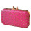 Trendy Geometric Shape Shoulder Bag with Quick Access-Hot Pink 1