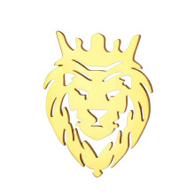 Beautiful Animal Themed Brooch Retro Design Safety Lapel-Gold B