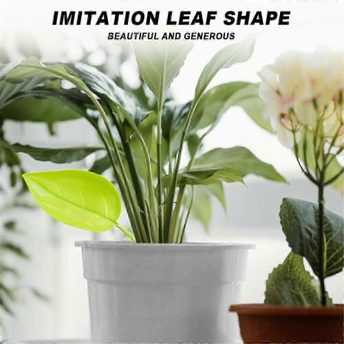 Leaf Watering Tool 48PCS Plastic Self Watering Planter Insert for Indoor Potted Plants 1