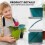 Leaf Watering Tool 48PCS Plastic Self Watering Planter Insert for Indoor Potted Plants 3