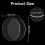 Clear Acrylic Round Discs 10cm 20-Pack for DIY Craft Keychain Ornaments 3