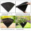 Cone Shaped Planter Basket Liners, 3PCS 14in Black Felt Fabric for Hanging Baskets 4