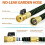 Expandable Garden Hose 50ft with 10-Function Nozzle, Heavy Duty Retractable Water Hose, Solid Brass Fittings 2