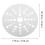 Stainless Steel Heat Diffuser Plate 19.8 x 19.8 cm 3